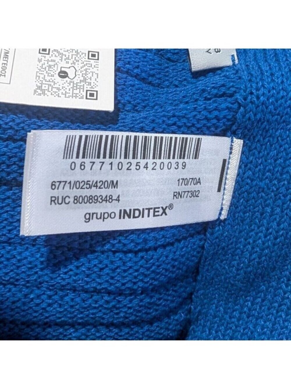 Zara | Pleated Knit Skirt In Blue - Picture 10 of 12